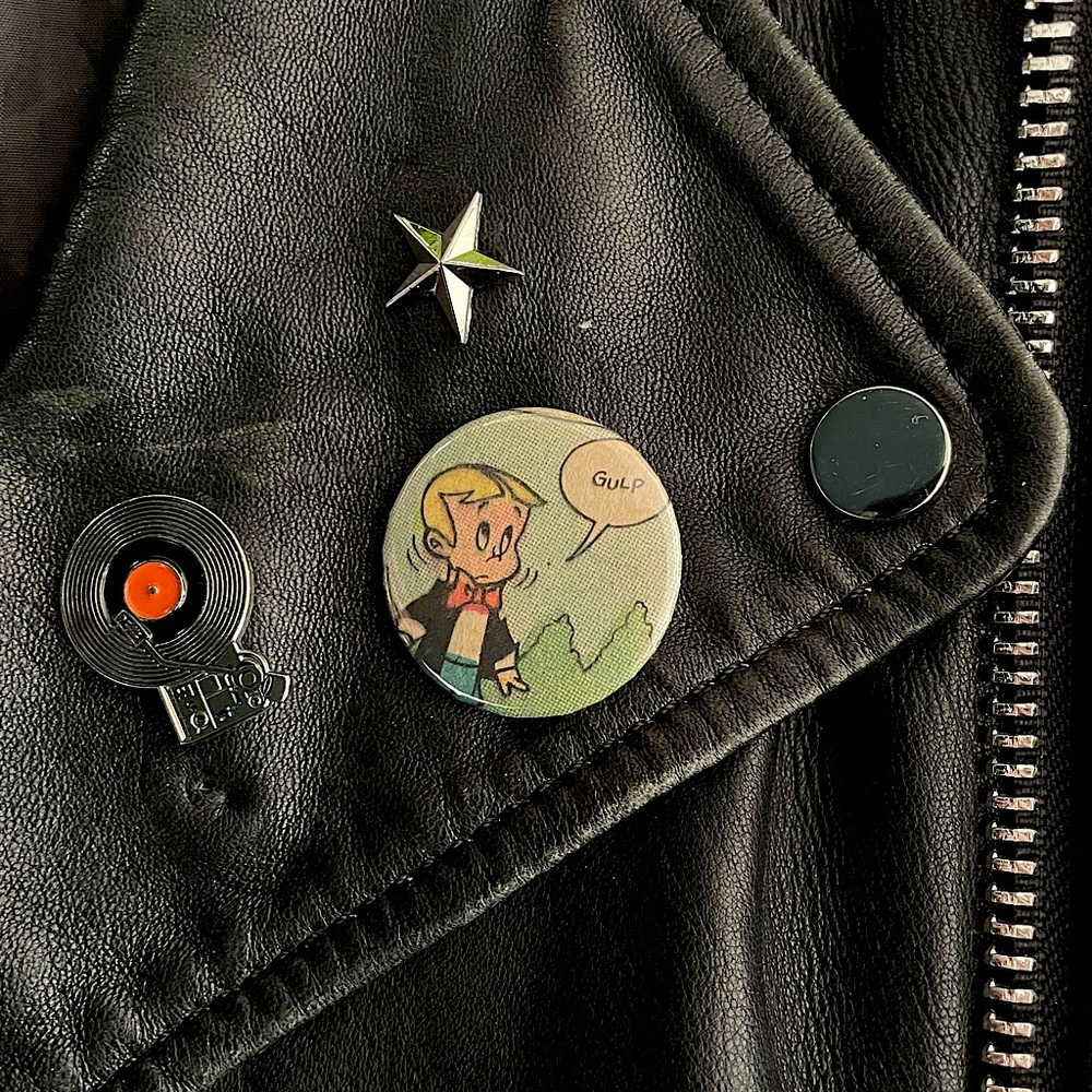 Vintage Richie Rich button pin